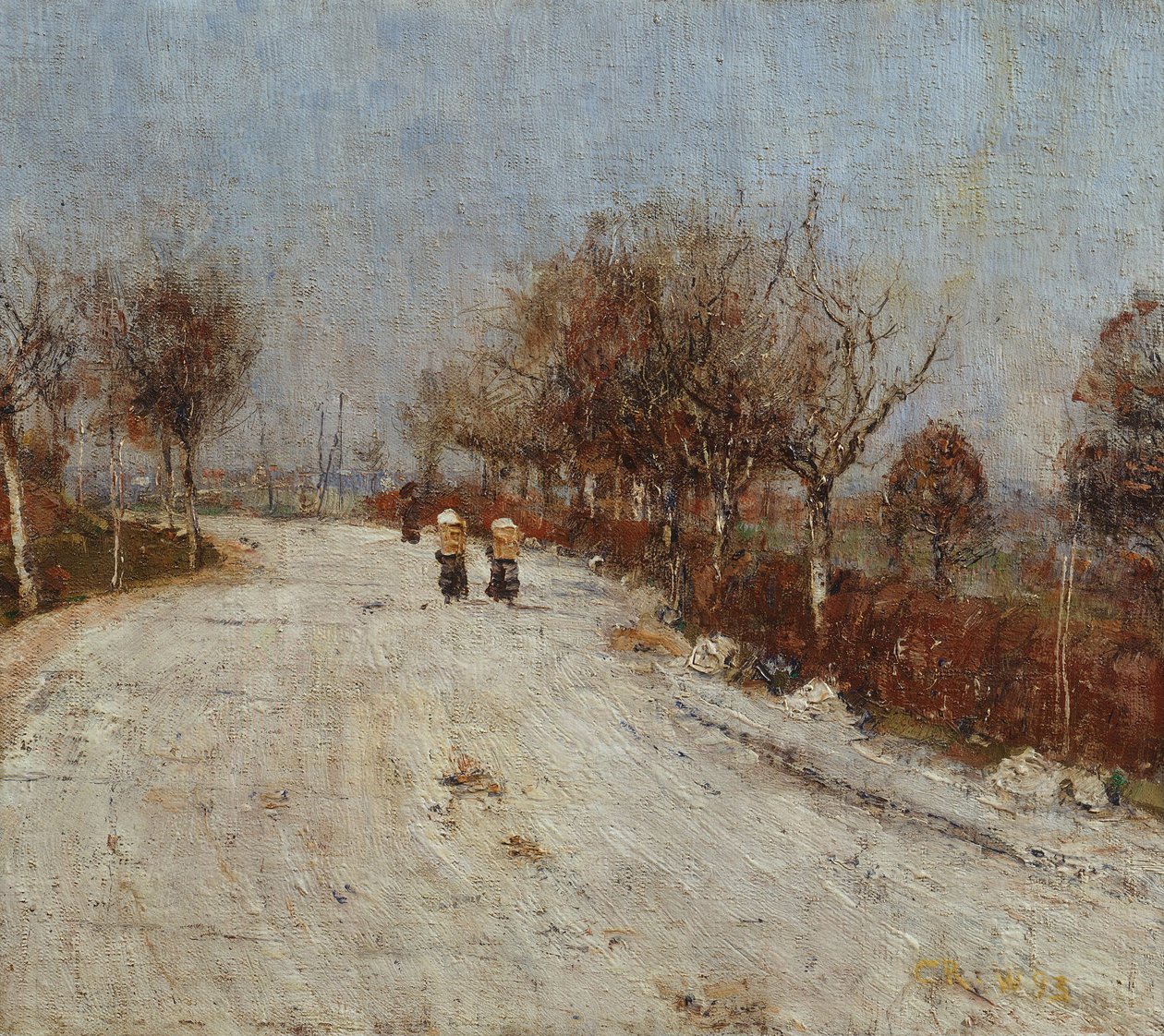 Vägen till Gelmeroda, 1893 av Christian Rohlfs