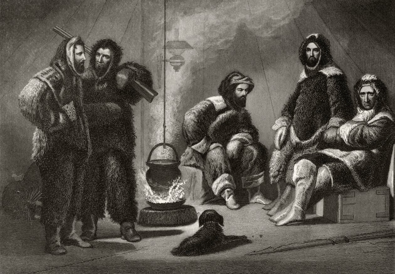 Life in the Brig, graverad av J. McGoffin, från 
