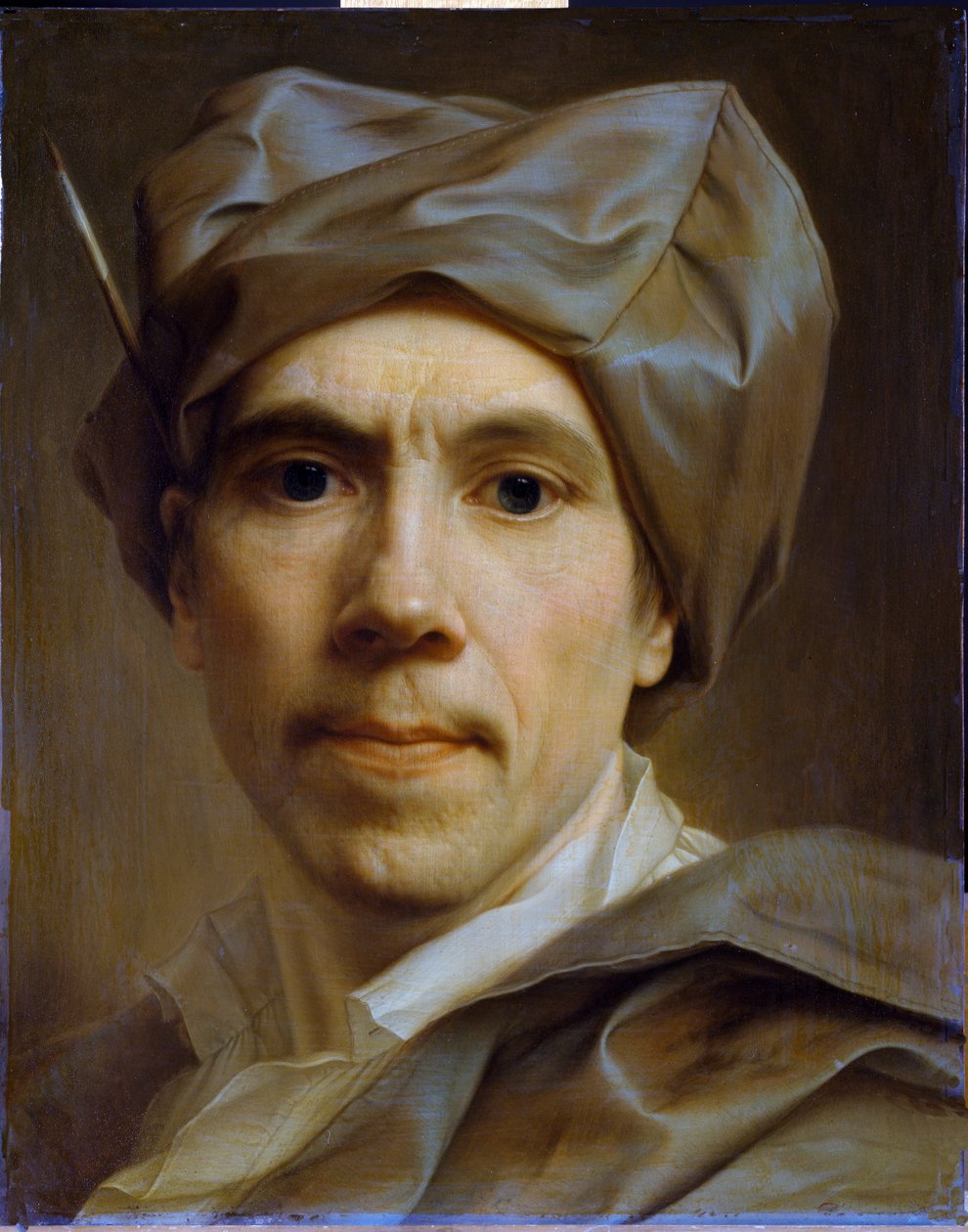 Självporträtt, ca 1747 (olja på koppar) av Christian Seybold
