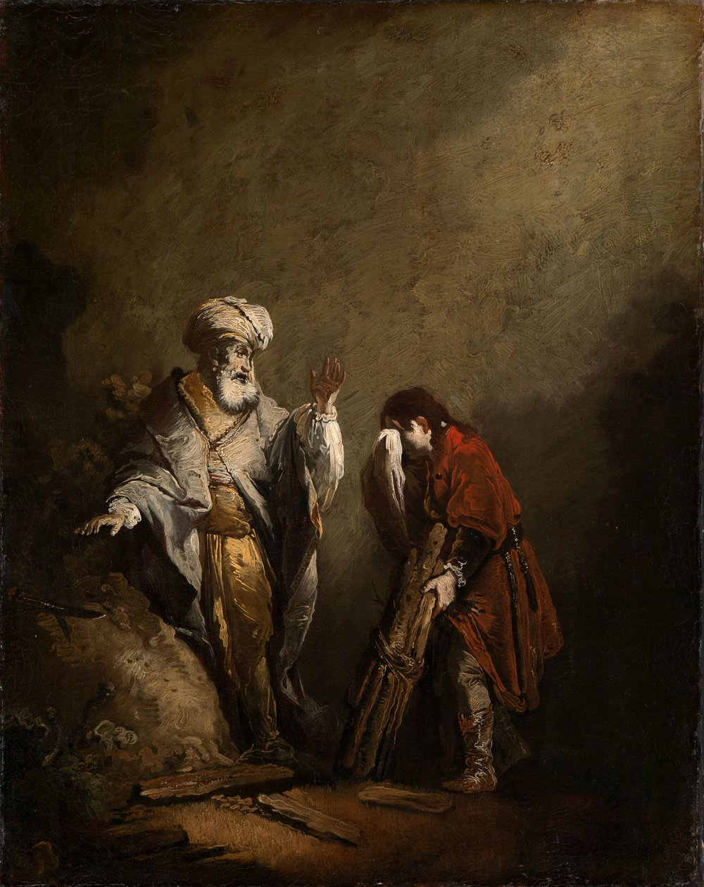 Abrahams offer av Christian Wilhelm Ernst Dietrich