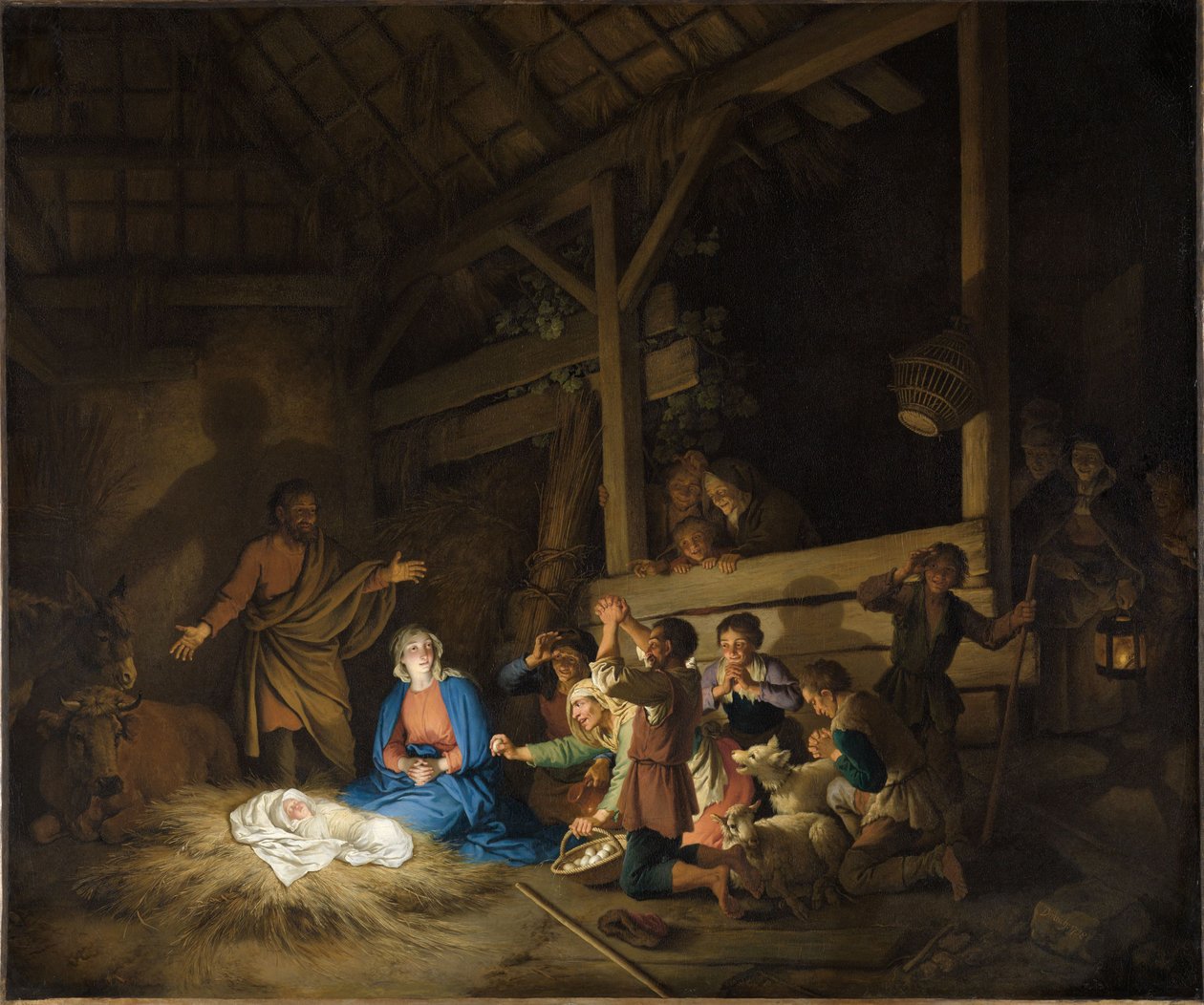 Herdarnas tillbedjan av Christian Wilhelm Ernst Dietrich