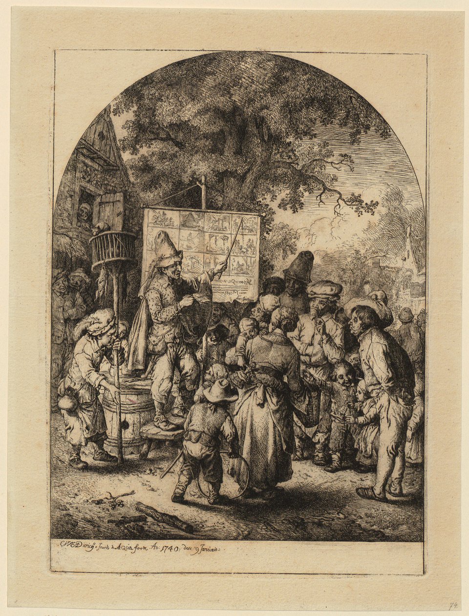 Stor botande av de sjuka av Christian Wilhelm Ernst Dietrich