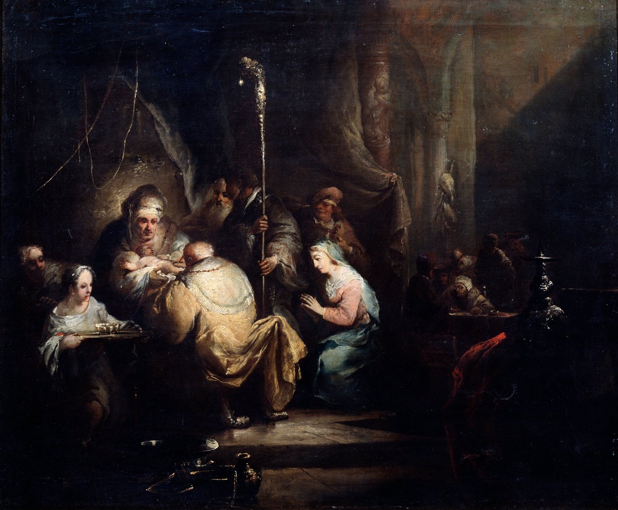 Omskärelsen, 1763. av Christian Wilhelm Ernst Dietrich