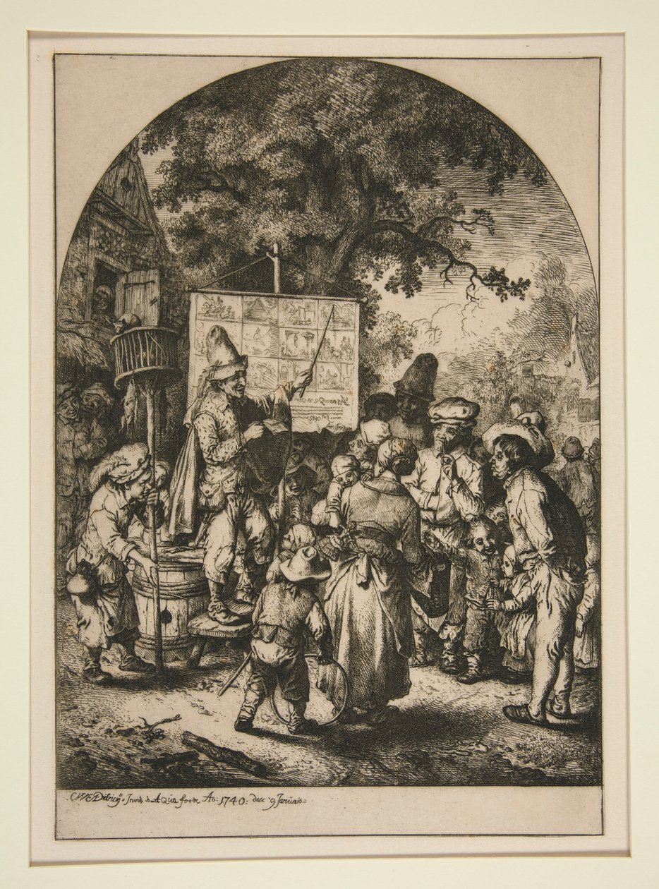 Mountebank av Christian Wilhelm Ernst Dietrich