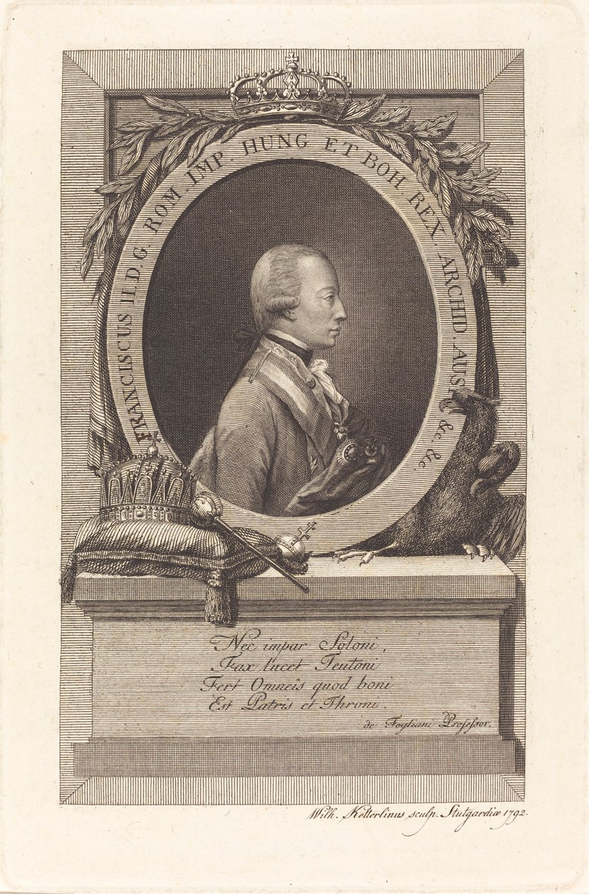 Francis II, helige romerske kejsare av Christian Wilhelm Ketterlinus