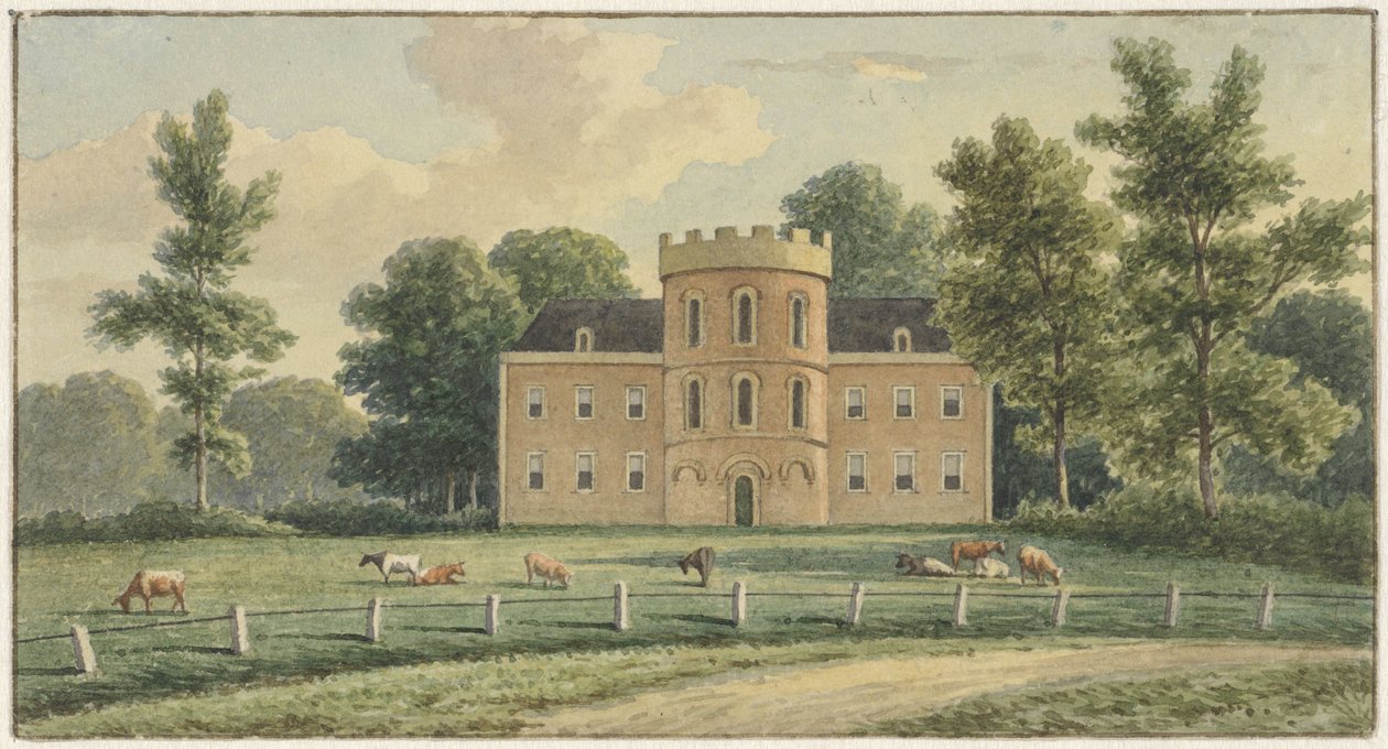 The House de Wildenborch, nära Lochem av Christianus Hendricus Hein