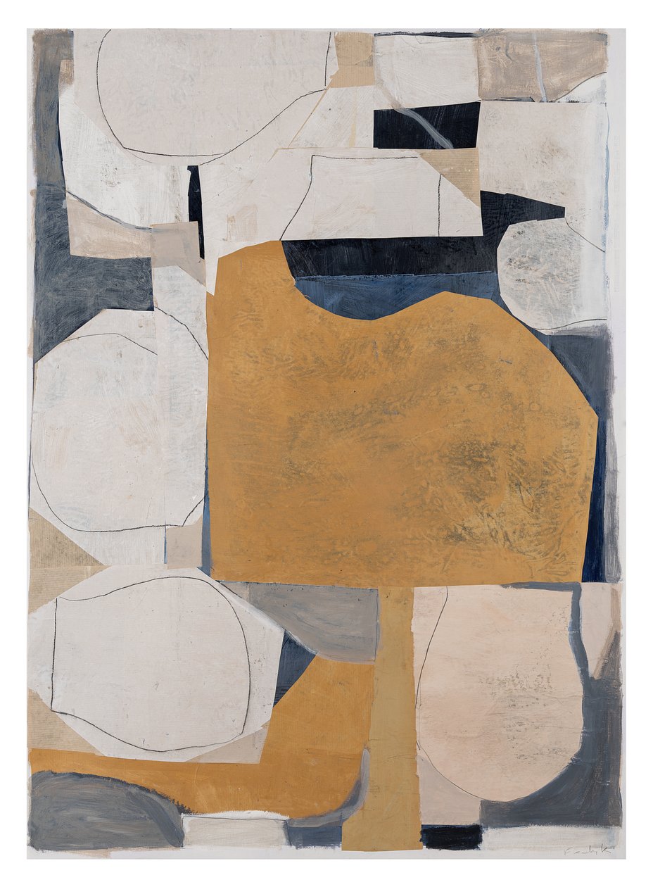 Island Gold, 2023 (grafit på kort) av Christina Fedyk