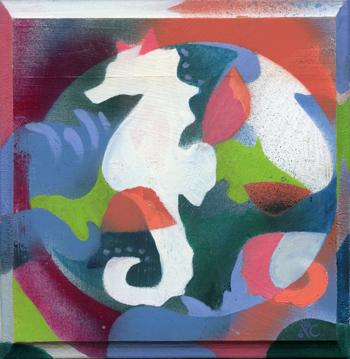 Sea Horse, ca 2008 av Christina Saj