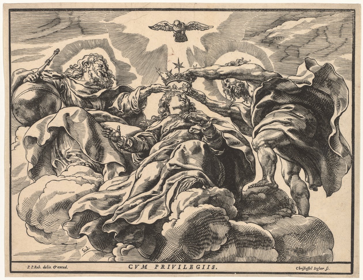 Jungfruns kröning, 1632-36. av Christoffel Jegher