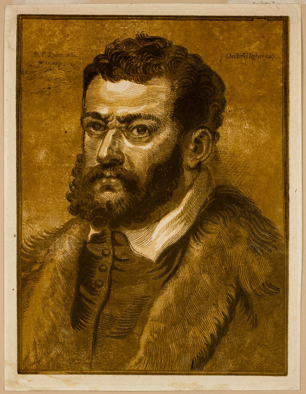 Porträtt av Doge Giovanni Cornaro av Christoffel Jegher