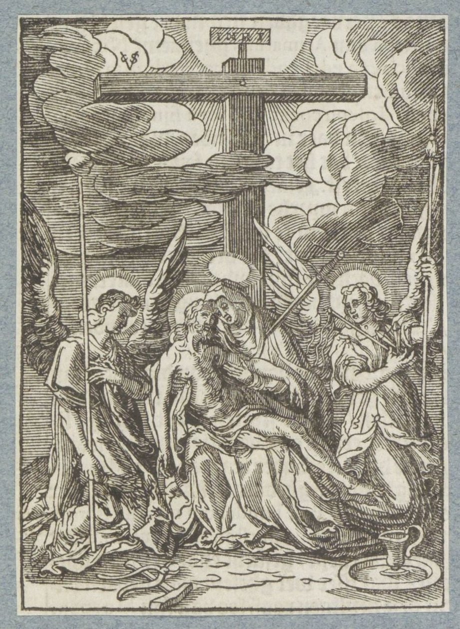 Kristi bävan av Christoffel van Sichem (II)