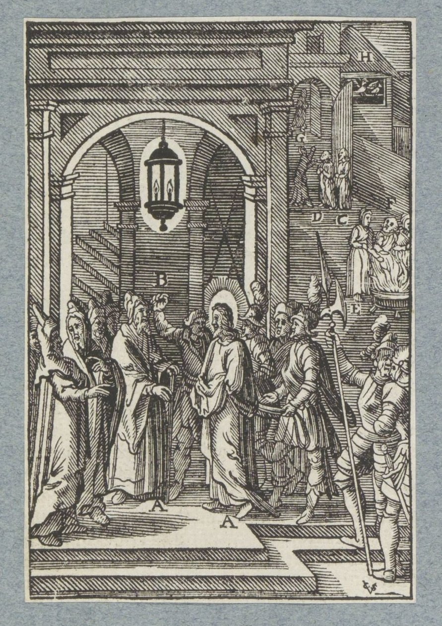 Kristus för Annas av Christoffel van Sichem (II)