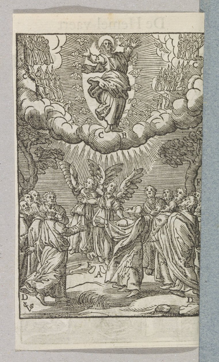 Kristi himmelsfärd av Christoffel van Sichem (II)