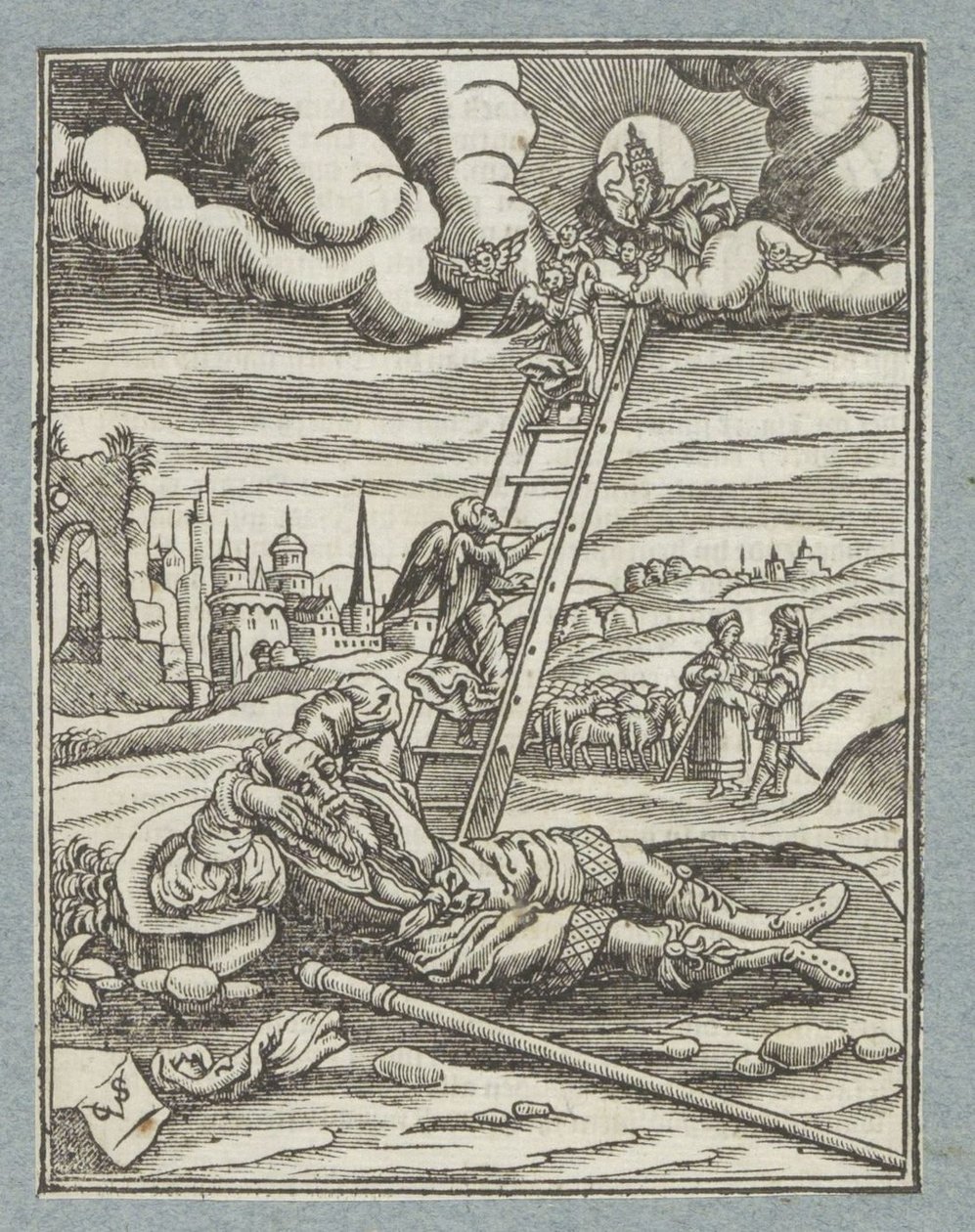 Jakobs stege av Christoffel van Sichem (II)