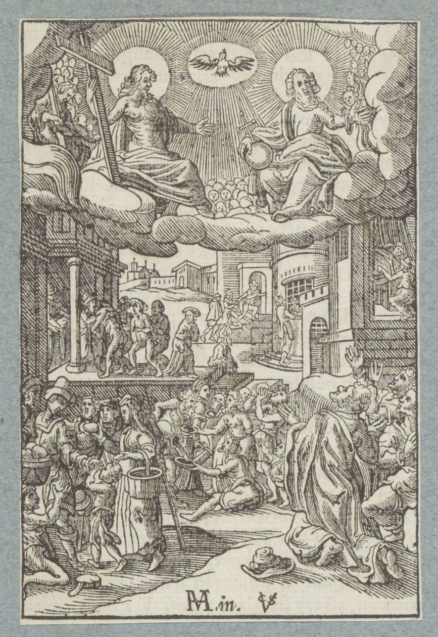 Vår Fader i himlen, helgat vare ditt namn av Christoffel van Sichem (II)