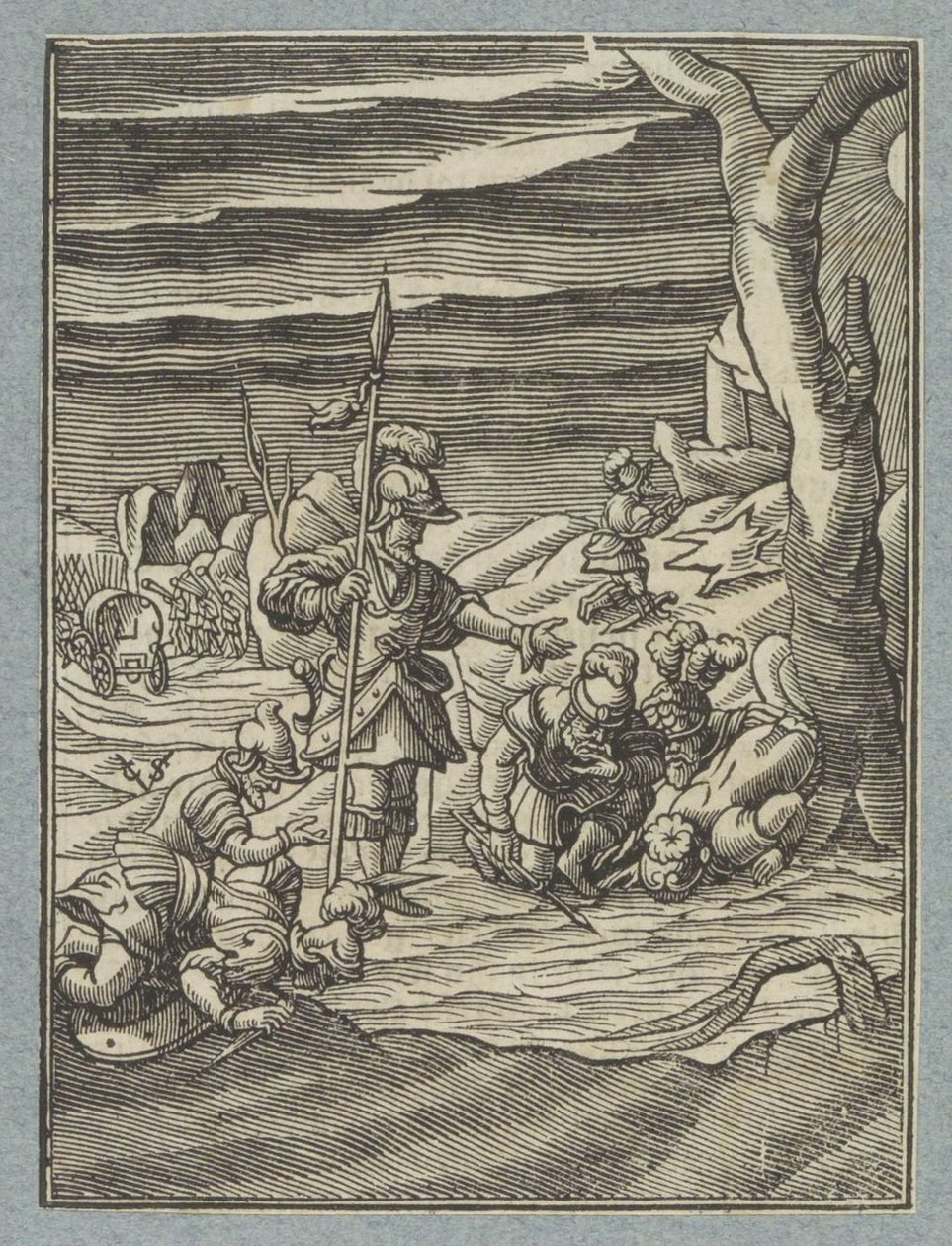 Urval av Gideons män av Christoffel van Sichem (II)