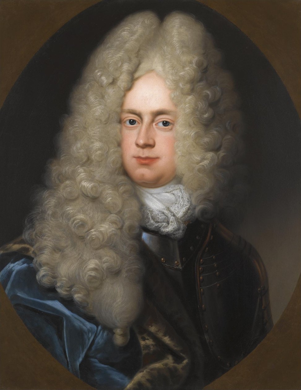 Porträtt av August Ferdinand von Braunschweig-Wolfenbüttel-Bevern (1677-1704) av Christoph Bernhard Francke