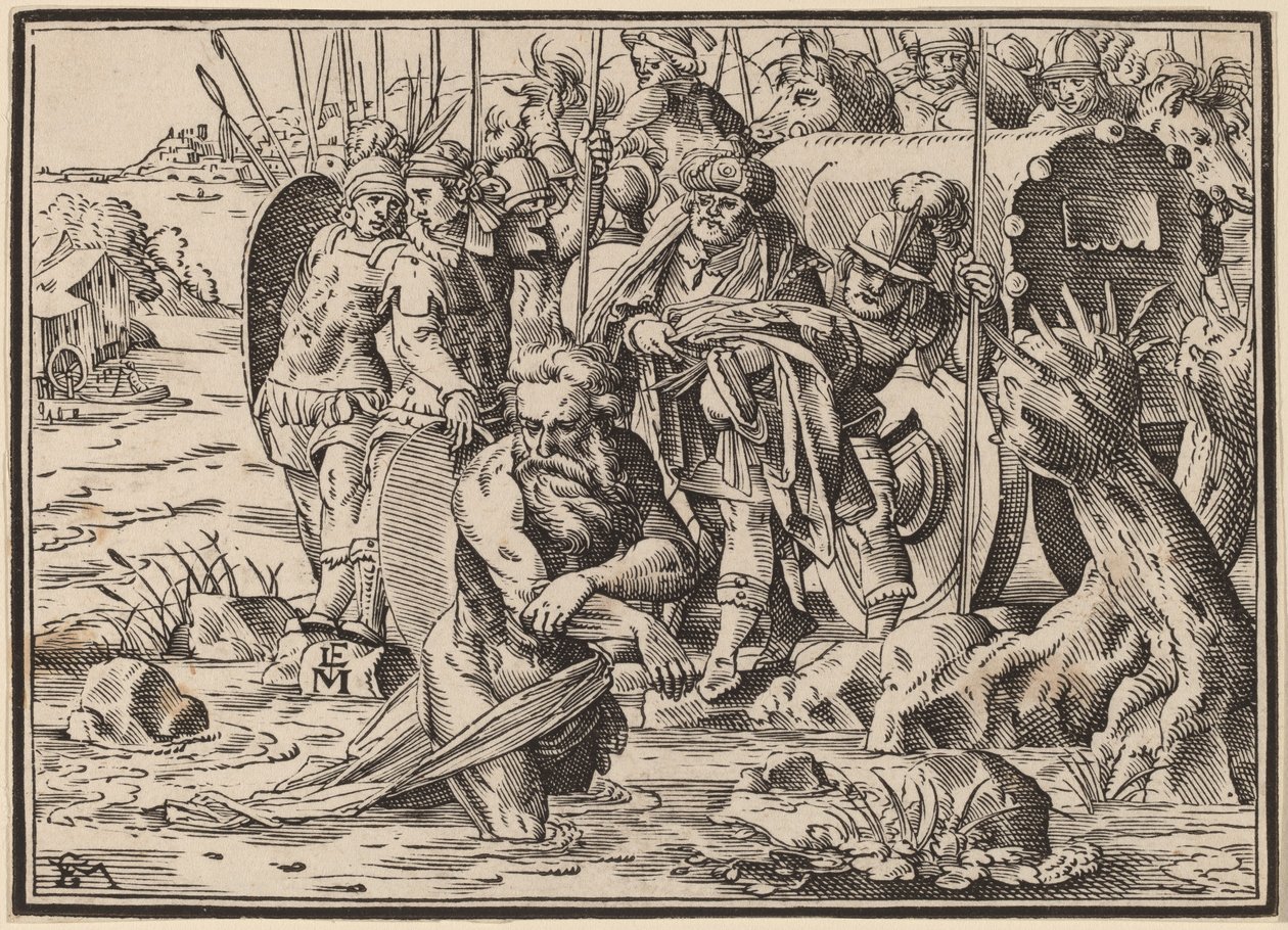 Sankt Jakobs martyrskap (?) av Christoph Murer