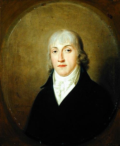 Porträtt av en gentleman, 1799 av Christoph Suhr