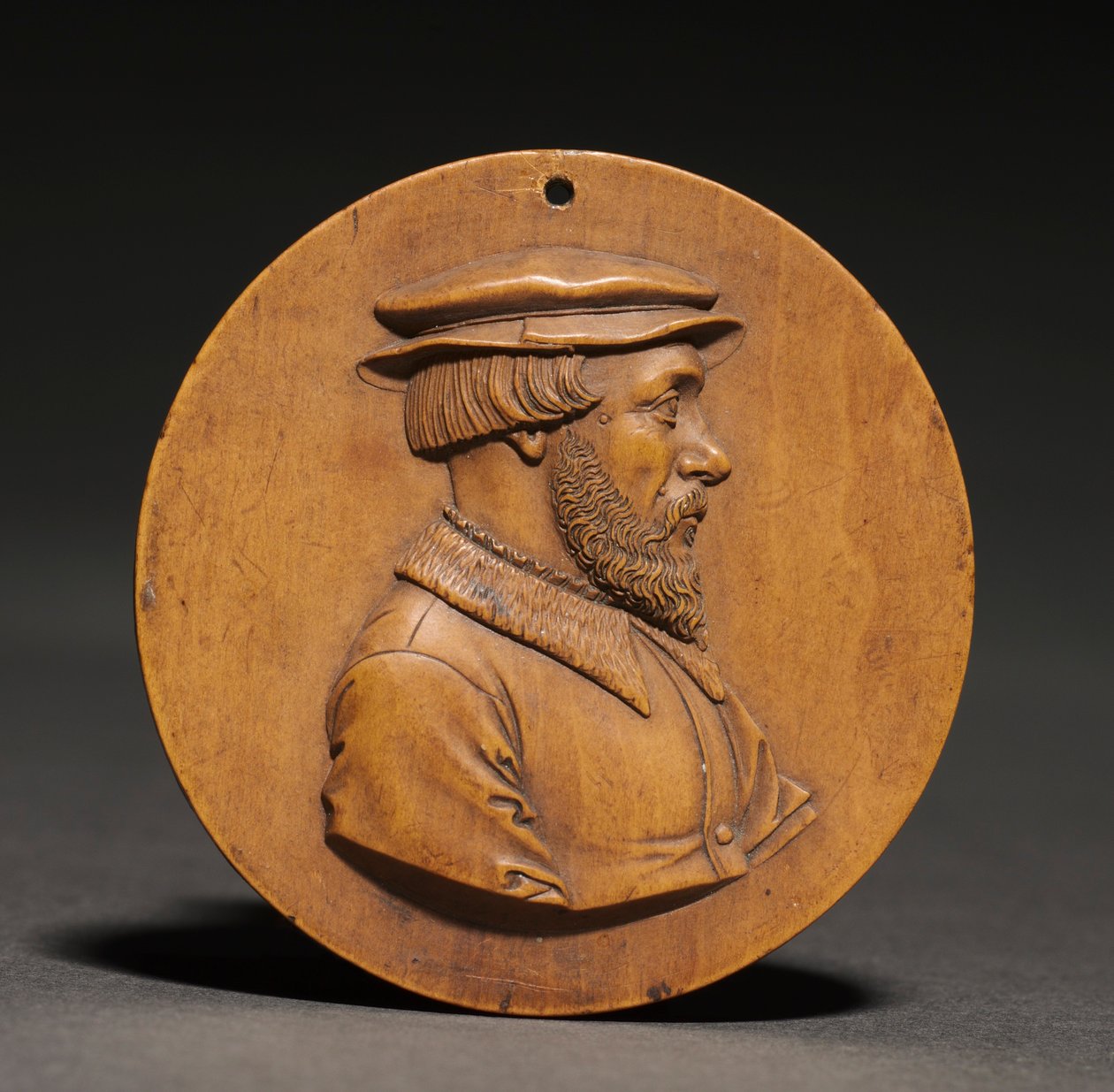 Porträtt av en man, 1523-1536. av Christoph Weiditz