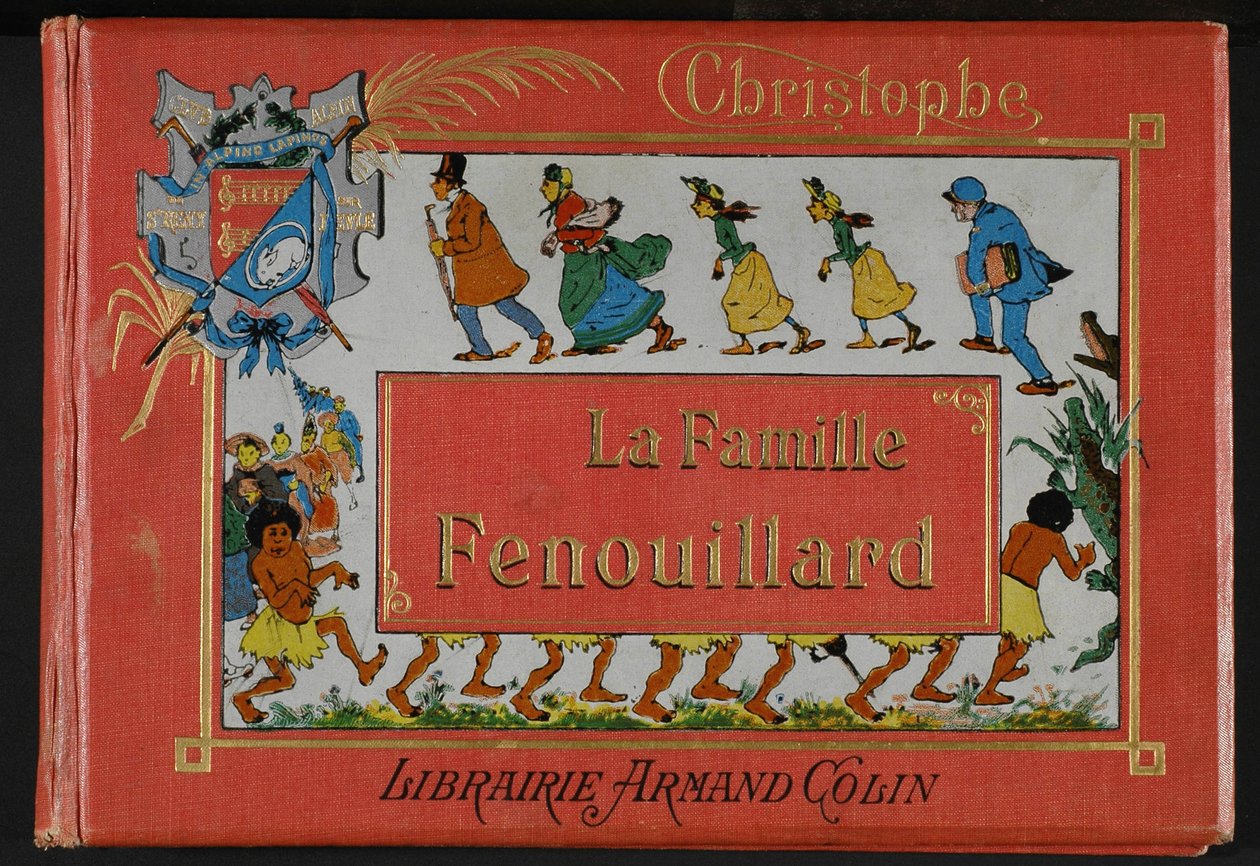 Familjen Fenouillard av M. Christophe (1856-1945). 1896 av Armand Colin bokhandel av Christophe
