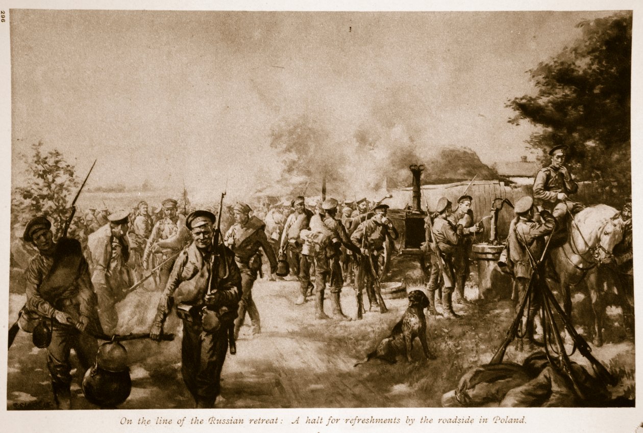 På linjen av den ryska reträtten: ett stopp för förfriskningar vid vägkanten i Polen, 1914-19 av Christopher Clark