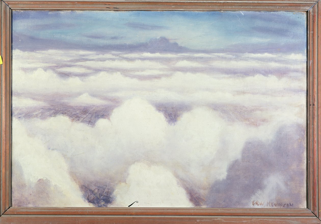 Flygfoto, förmodligen över Flandern av Christopher Richard Wynne Nevinson