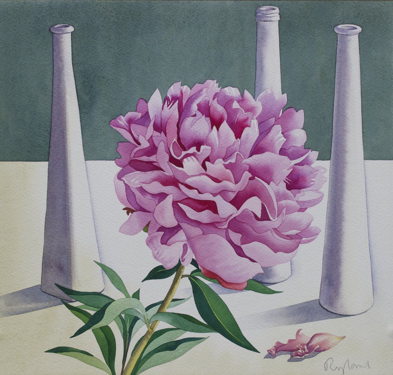 Paeony stilleben av Christopher Ryland