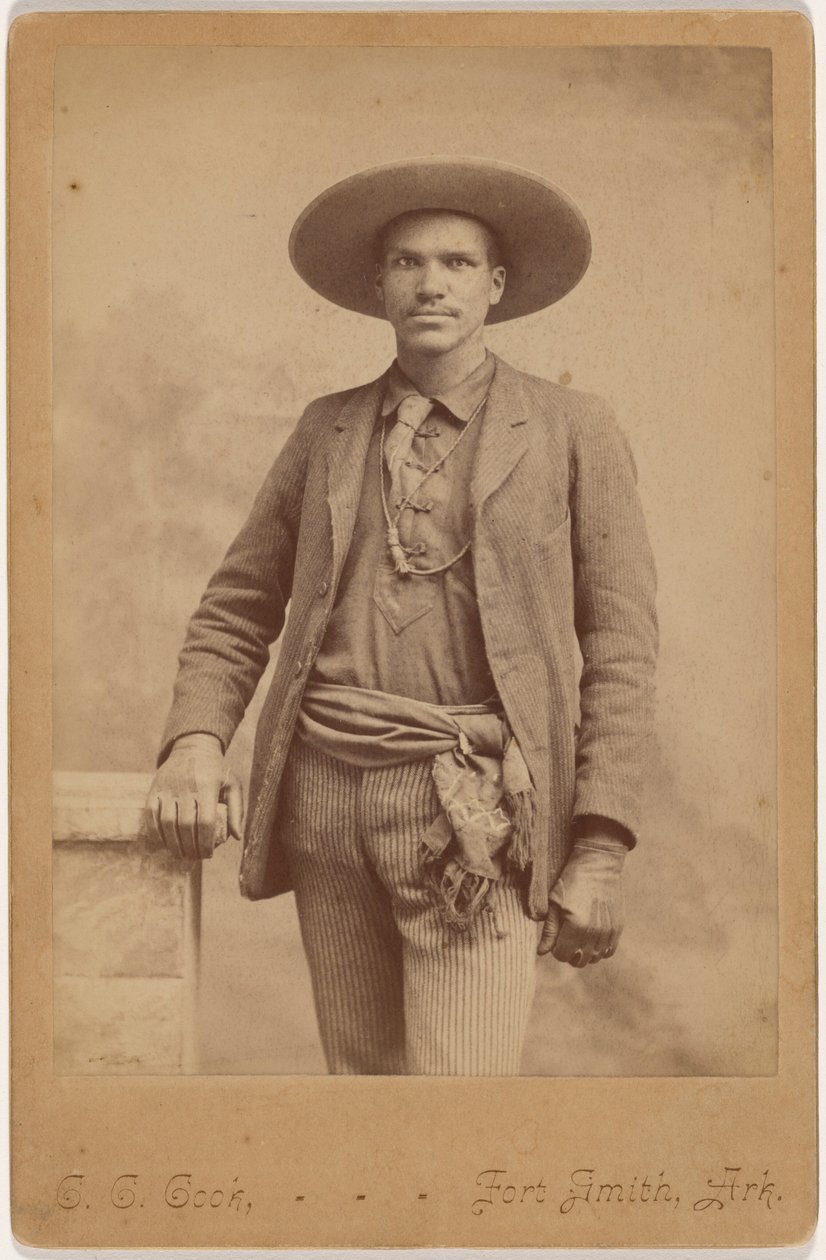 Porträtt av en man,ca. 1880 (foto) av Christopher C. Cook