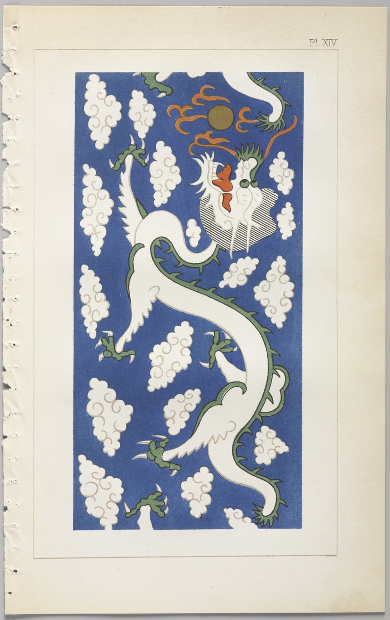 Konsten att dekorativ design: med en bilaga, som visar de timmar på dygnet då blommor öppnar, publicerad av Day & Son, London, 1862 av Christopher Dresser
