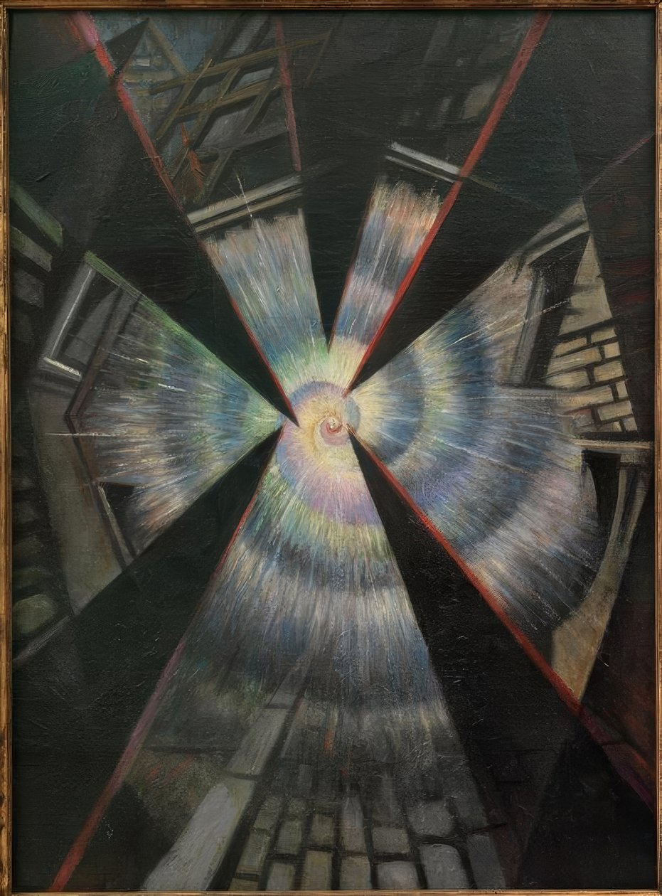 Ett sprängande skal av Christopher Richard Wynne Nevinson