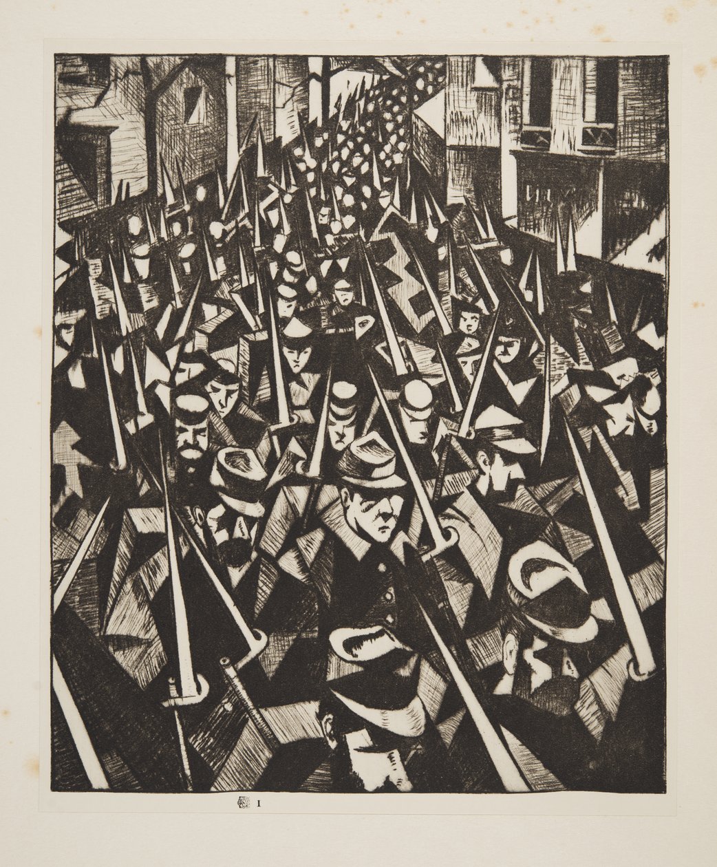En gryning av Christopher Richard Wynne Nevinson