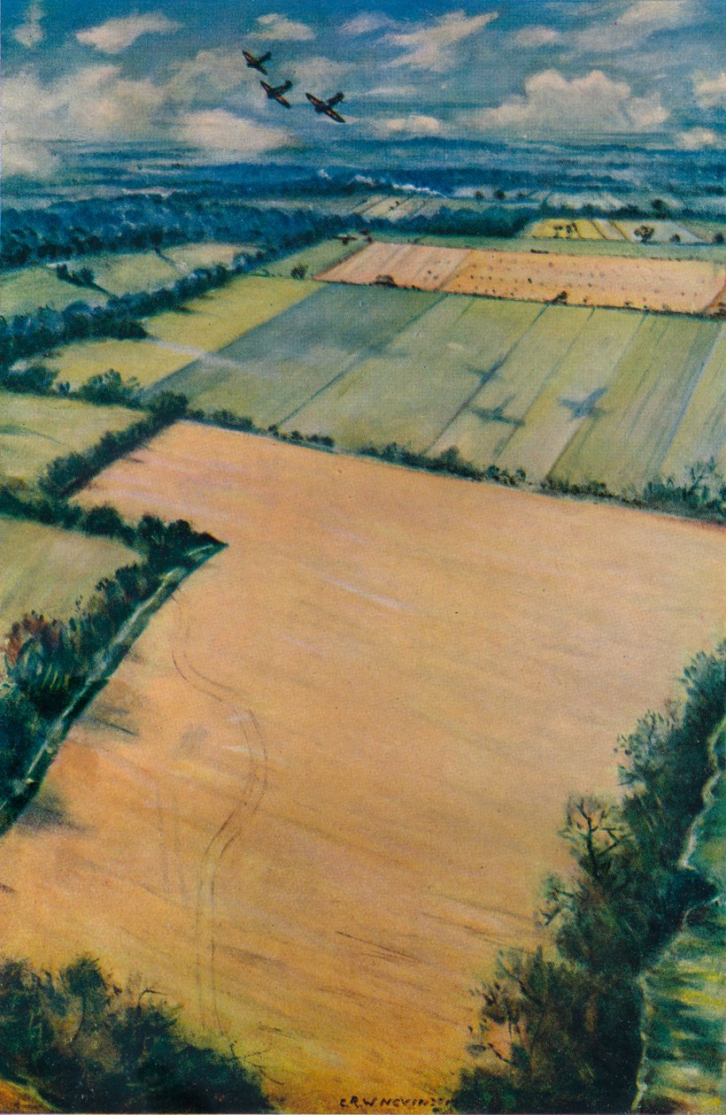 Återkomsten, c1941 av Christopher Richard Wynne Nevinson