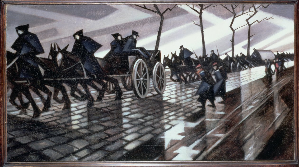 Vägen till Ypres av Christopher Richard Wynne Nevinson