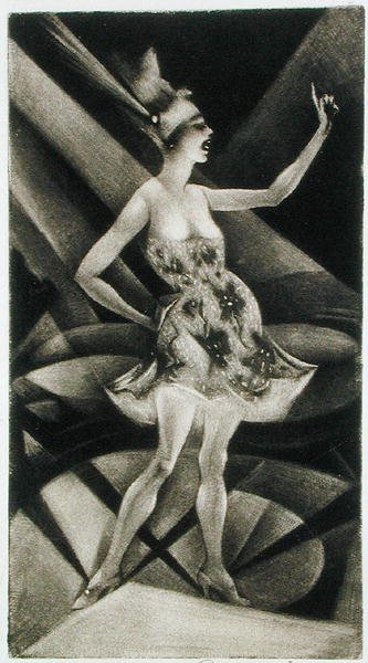 Takträdgårdarna av Christopher Richard Wynne Nevinson
