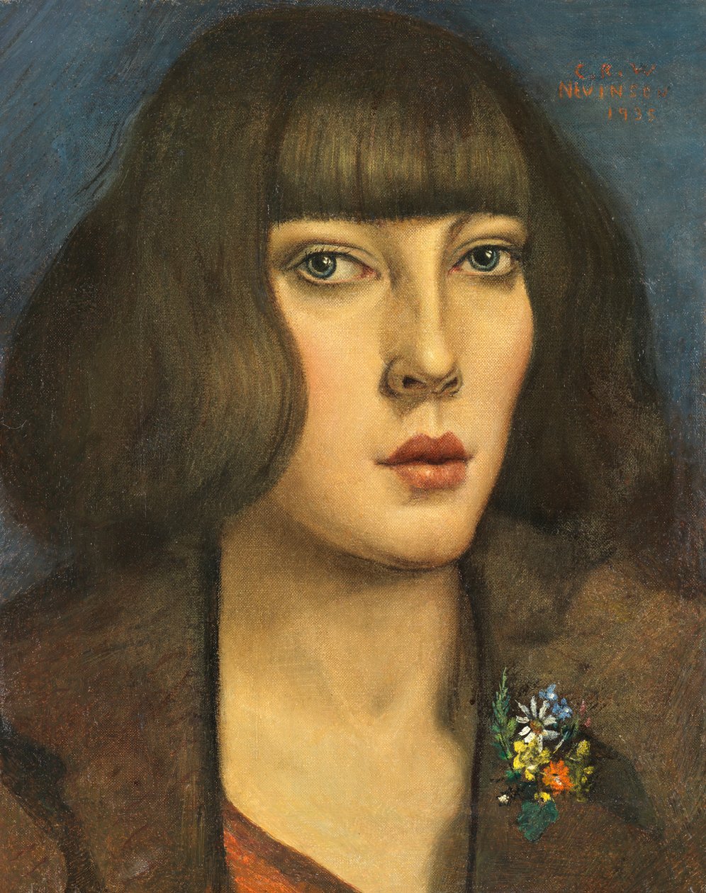 Zillah, från Hambone, 1922 av Christopher Richard Wynne Nevinson