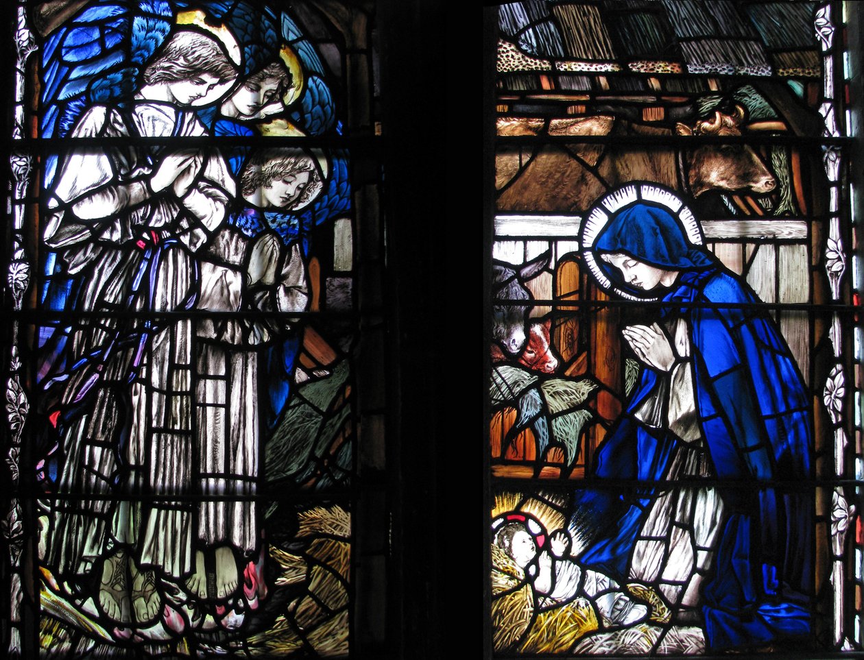 Födelsekyrkan, Canterbury Cathedral av Christopher Whall
