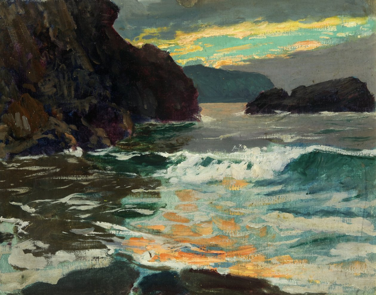 Kväll, Cardigan Bay av Christopher Williams