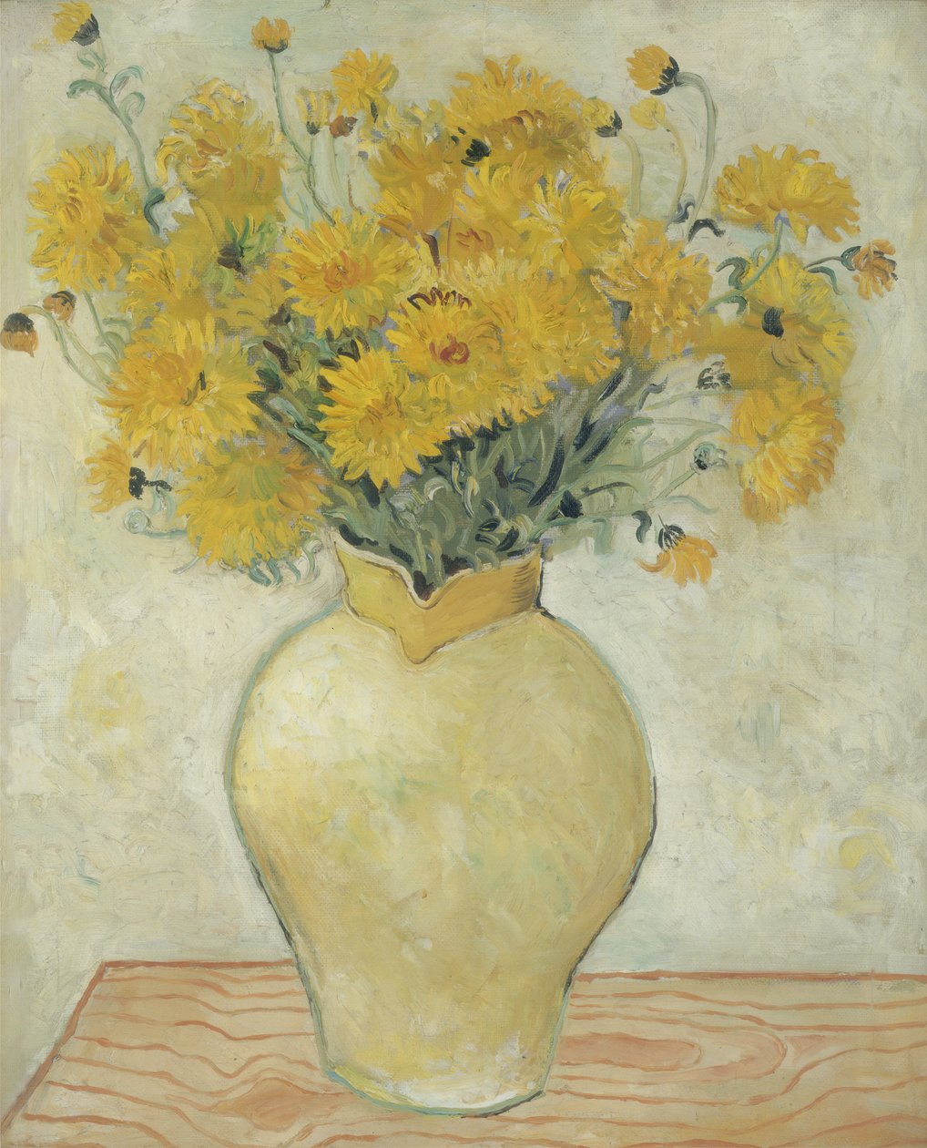 Gula krysantemum, 1925 av Christopher Wood