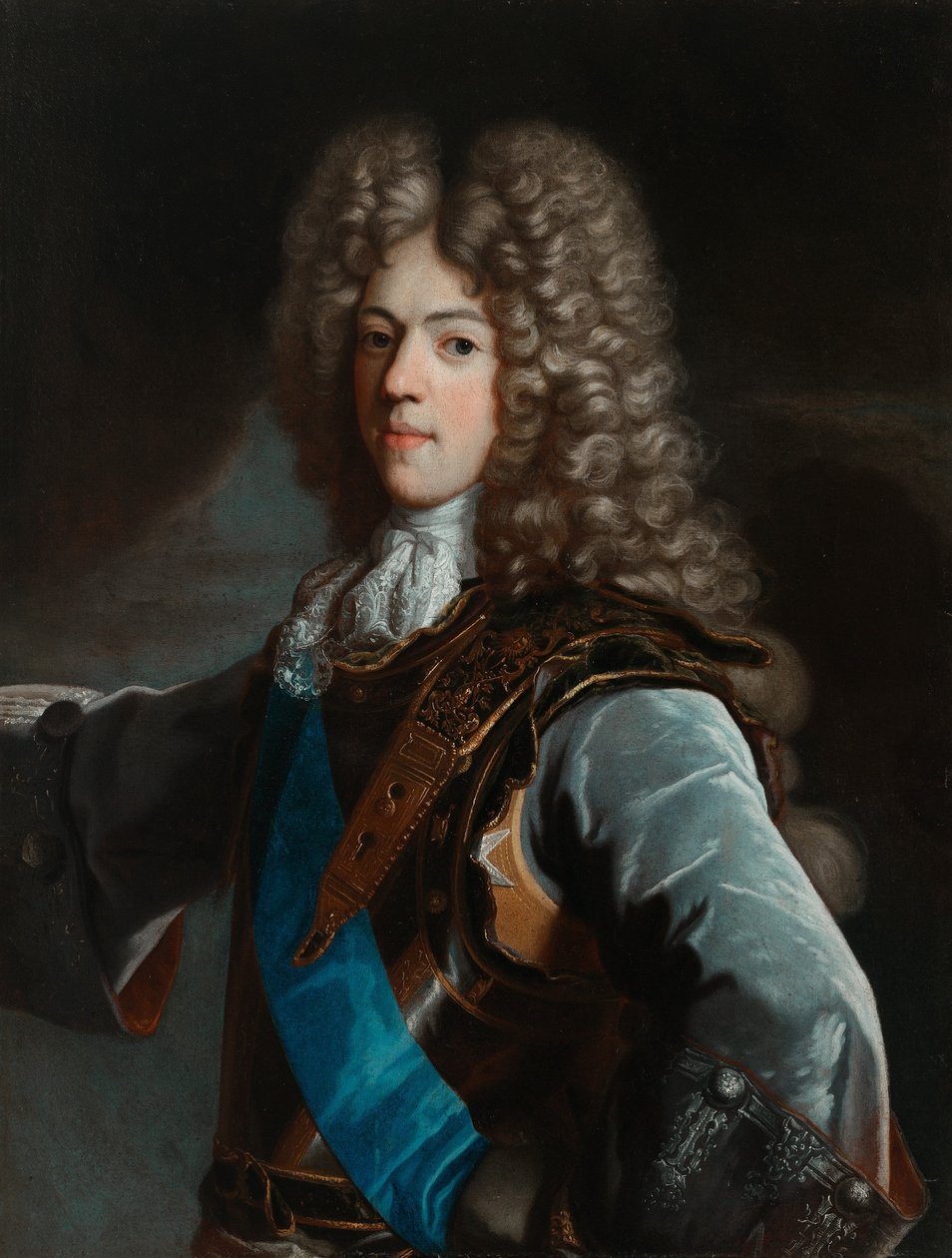 Porträtt av Konstanty Władysław Sobieski (1680-1726) av Circle of Hyacinthe Rigaud