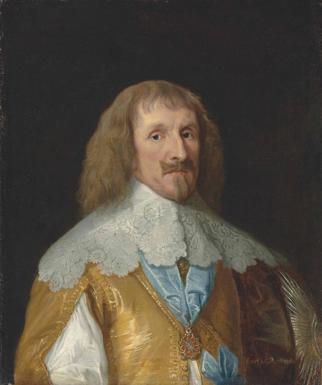 Porträtt av Philip Herbert, 4:e earl av Pembroke av Circle of Anthony van Dyck
