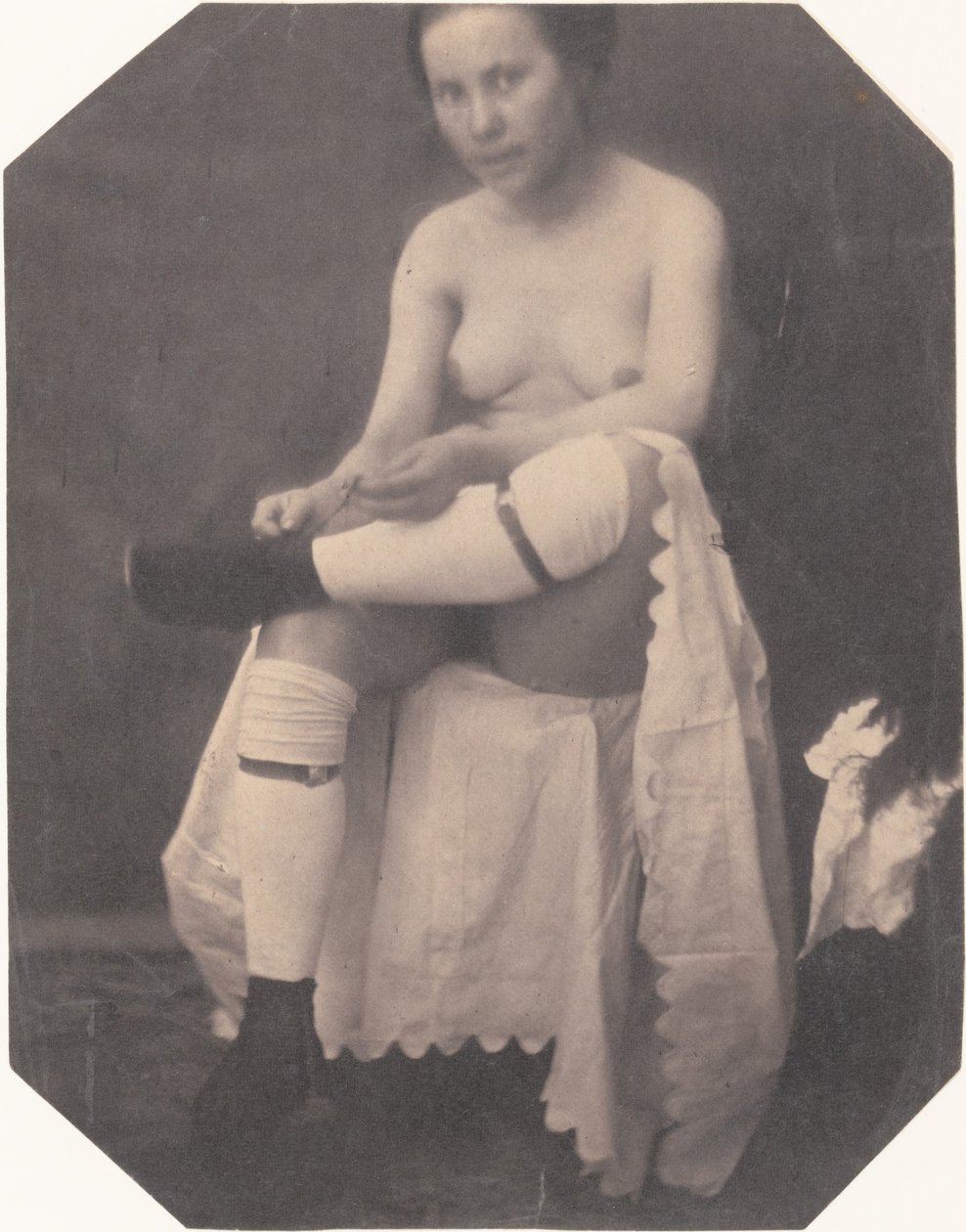 [Naken kvinna], ca. 1855. av Circle of Louis Adolphe Humbert de