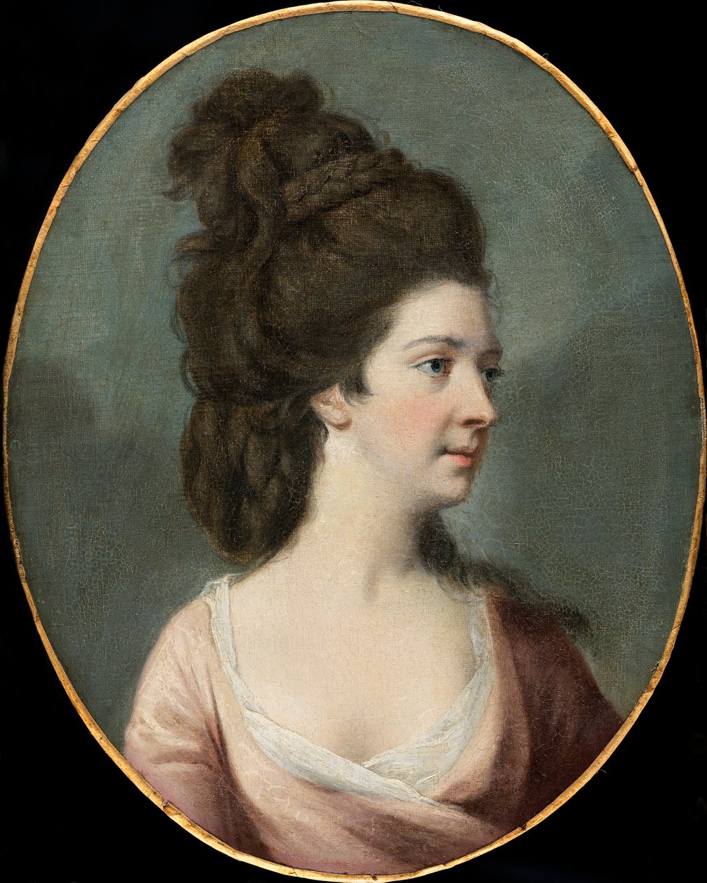 Miss The Touch, c1750-c1802 av Circle of Romney