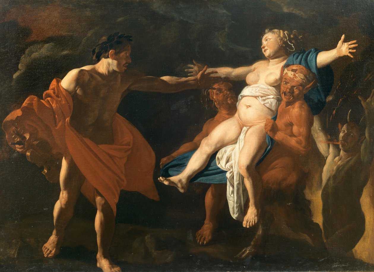 Orfeus och Eurydike. av Claes Cornelisz. Moeyaert
