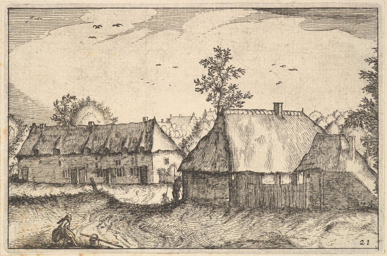 Stora bodar, skylt 21 från provinsen Brabant, ca. 1610 av Claes Jansz Visscher