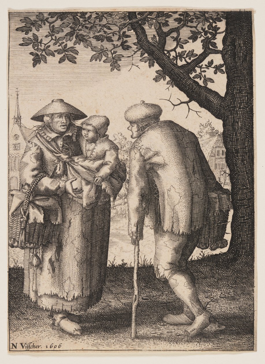 Böndernas familj av Claes Jansz. Visscher