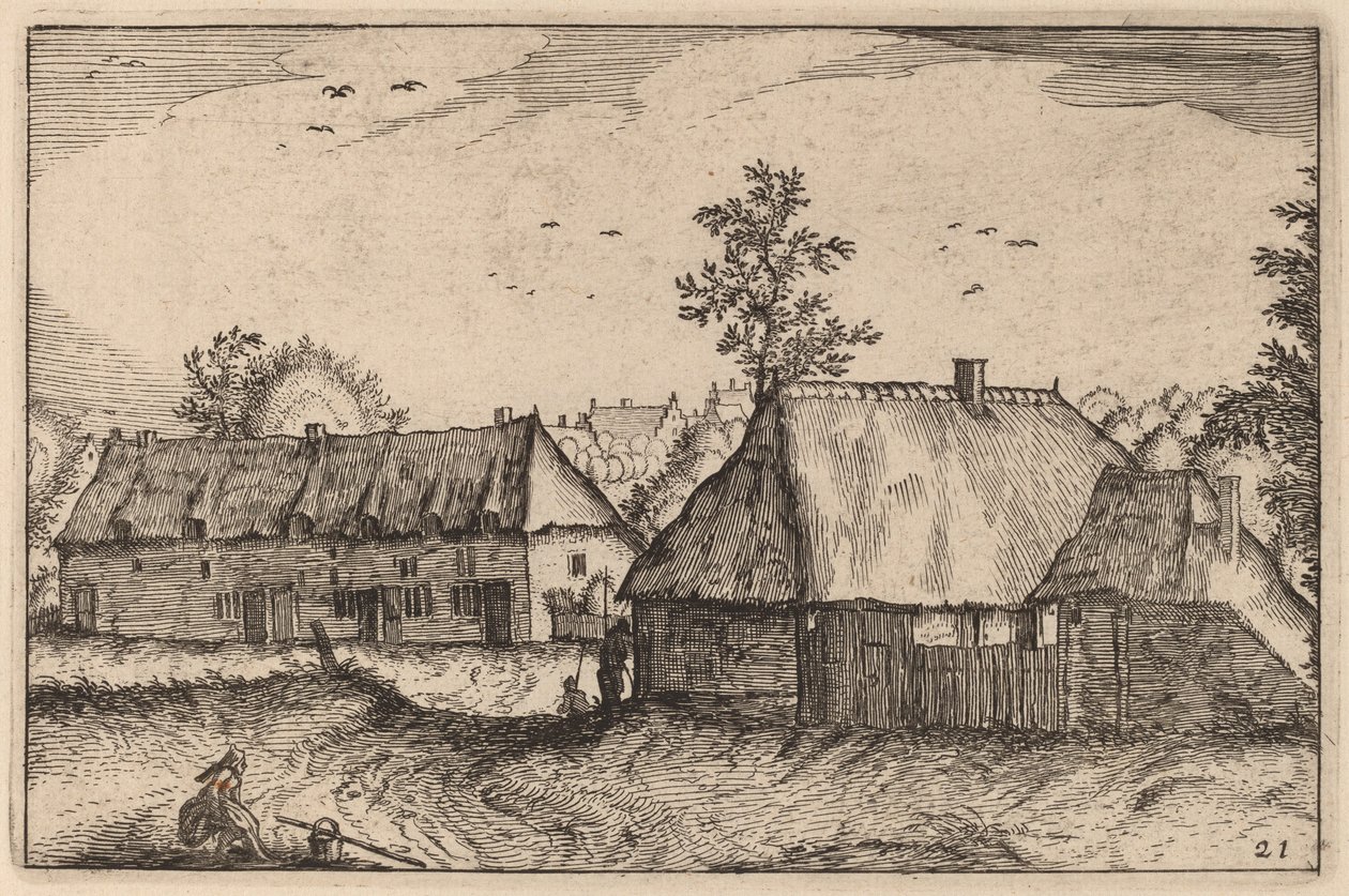 Stora bodar av Claes Jansz Visscher after Johannes van Doetechum, the Elder after Lucas