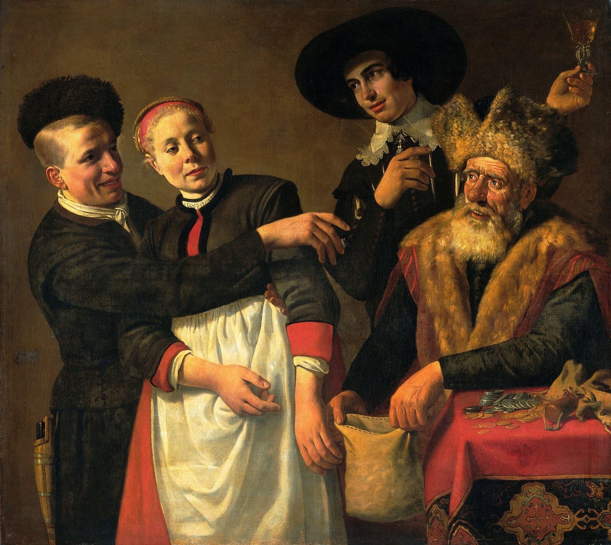 Mooy-Aal och hennes friare (G.A. Bredero, 