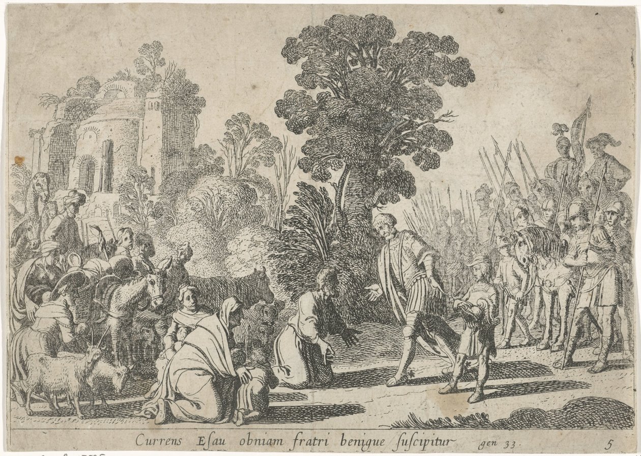 Jakobs och Esaus försoning History of Jacob (serietitel) av Claes Moeyaert