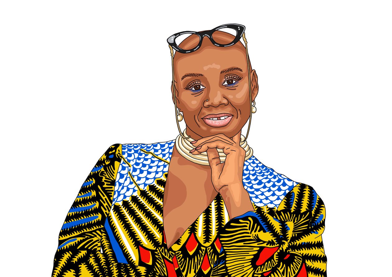 Andi Oliver, 2022 (digital) av Claire Huntley